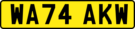 WA74AKW