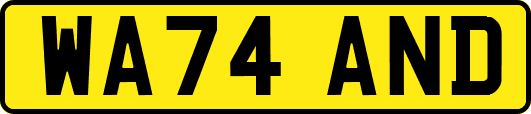 WA74AND