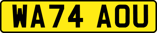 WA74AOU