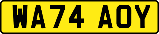WA74AOY