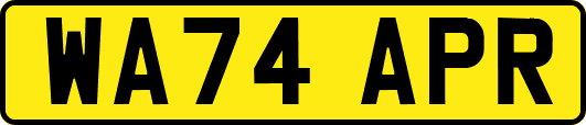 WA74APR