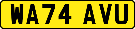 WA74AVU