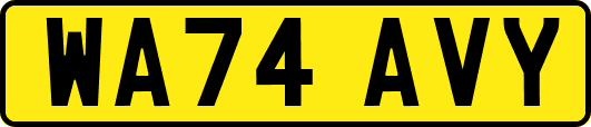 WA74AVY