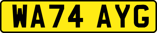 WA74AYG