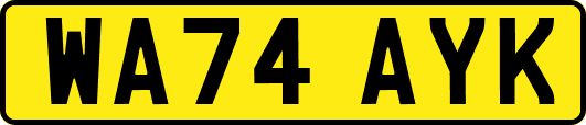 WA74AYK