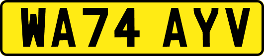 WA74AYV
