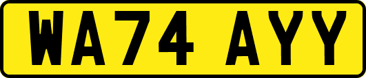 WA74AYY