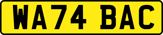 WA74BAC