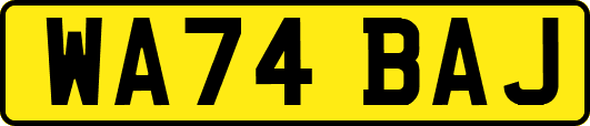 WA74BAJ