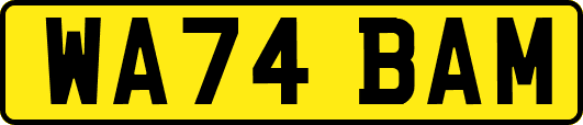 WA74BAM