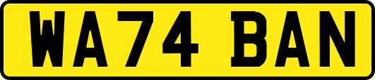WA74BAN