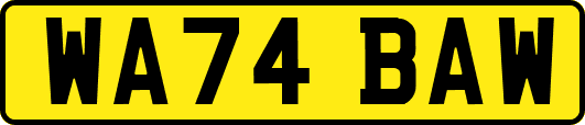 WA74BAW