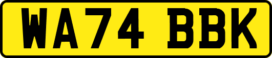 WA74BBK