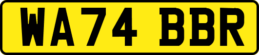 WA74BBR