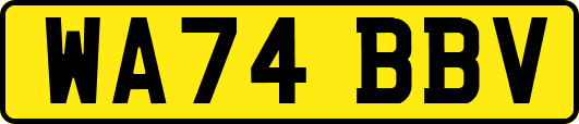 WA74BBV