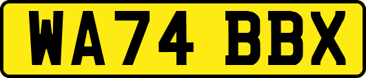 WA74BBX