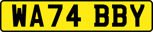 WA74BBY