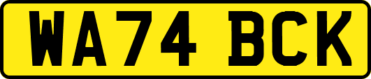 WA74BCK