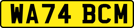 WA74BCM