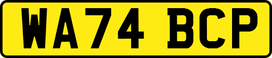 WA74BCP