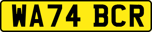 WA74BCR