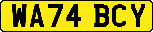WA74BCY