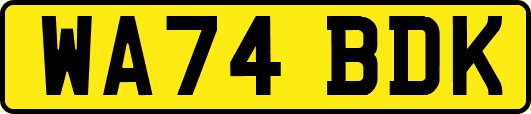 WA74BDK