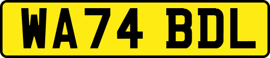 WA74BDL