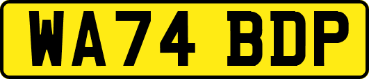 WA74BDP