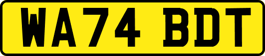 WA74BDT