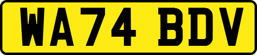 WA74BDV