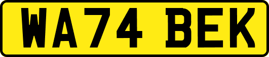 WA74BEK