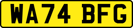 WA74BFG