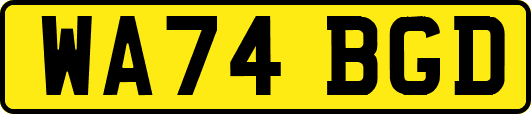 WA74BGD