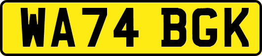 WA74BGK