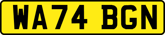 WA74BGN