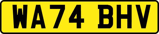 WA74BHV