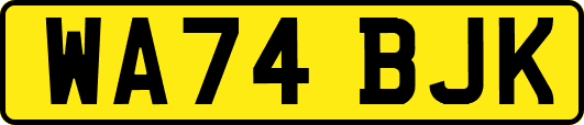 WA74BJK