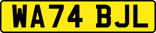 WA74BJL