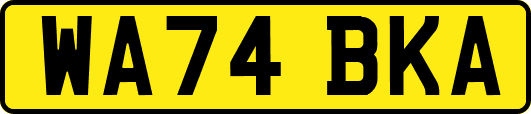 WA74BKA