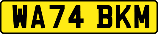 WA74BKM