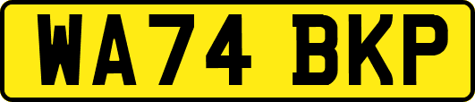 WA74BKP