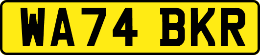 WA74BKR