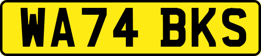 WA74BKS