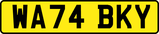 WA74BKY