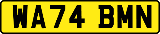 WA74BMN