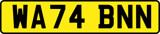 WA74BNN