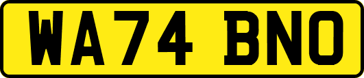 WA74BNO