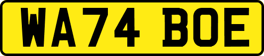 WA74BOE
