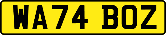 WA74BOZ